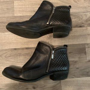 WOMEN'S LUCKY BRAND BLACK DOUBLE BOOT SIZE 11M